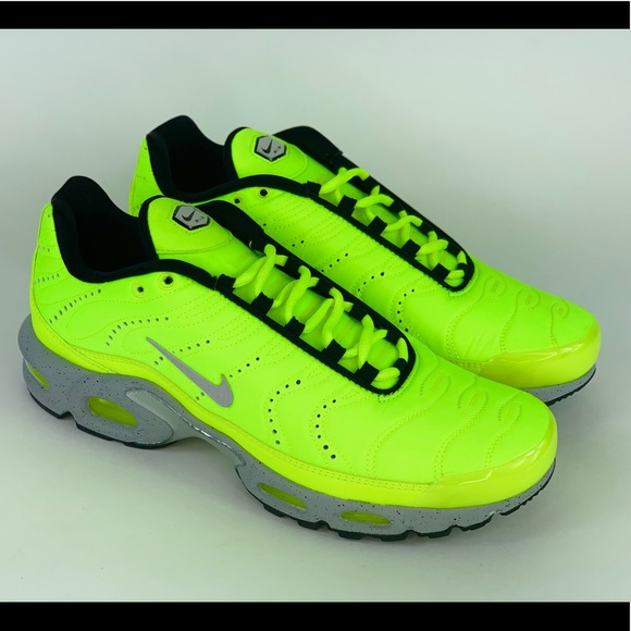 Nike Air Max Plus PRM TN Volt/Matte Silver/Grey - Picture 5 of 8